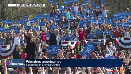 Primaires américaines: Sanders s'en prend à Clinton