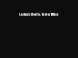 Read Lucinda Devlin: Water Rites Ebook Free