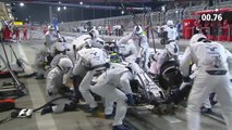 Felipe Massa réalise un arrêt au stand en 2,27 secondes lors du Grand Prix de Formule 1 de Bahreïn