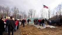 Custom home built in 4 days for wounded Marine