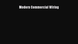 [Read Book] Modern Commercial Wiring  EBook