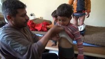 Reyhanlı Suriyeli 6 Yaşındaki Çocuğun Tek İsteği Protez Bacak