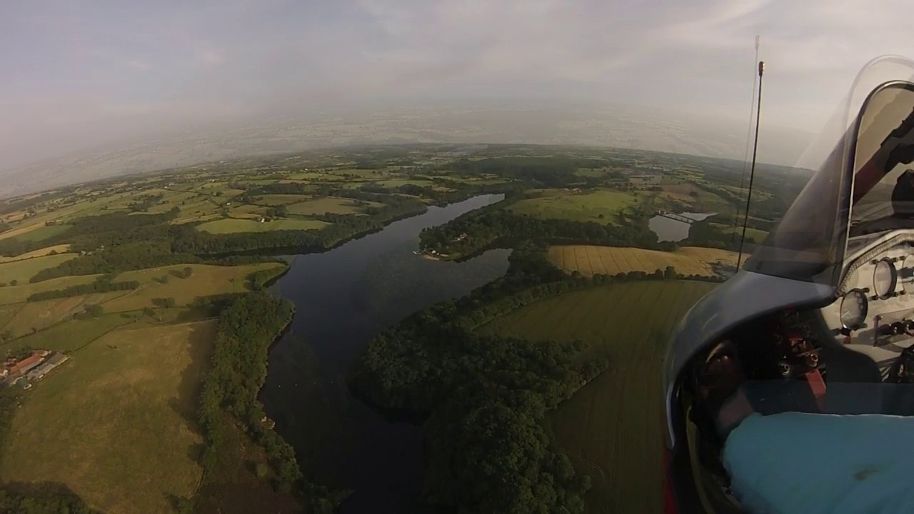 CHERVUDUCIEL_HD : Tour du Lac de Sidiailles en ULM Pendulaire