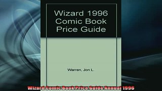 Free PDF Downlaod  Wizard Comic Book Price Guide Annual 1996  BOOK ONLINE