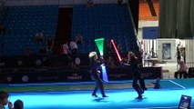 Star Wars duel on Fencing Senior World Championships Moscow 2015