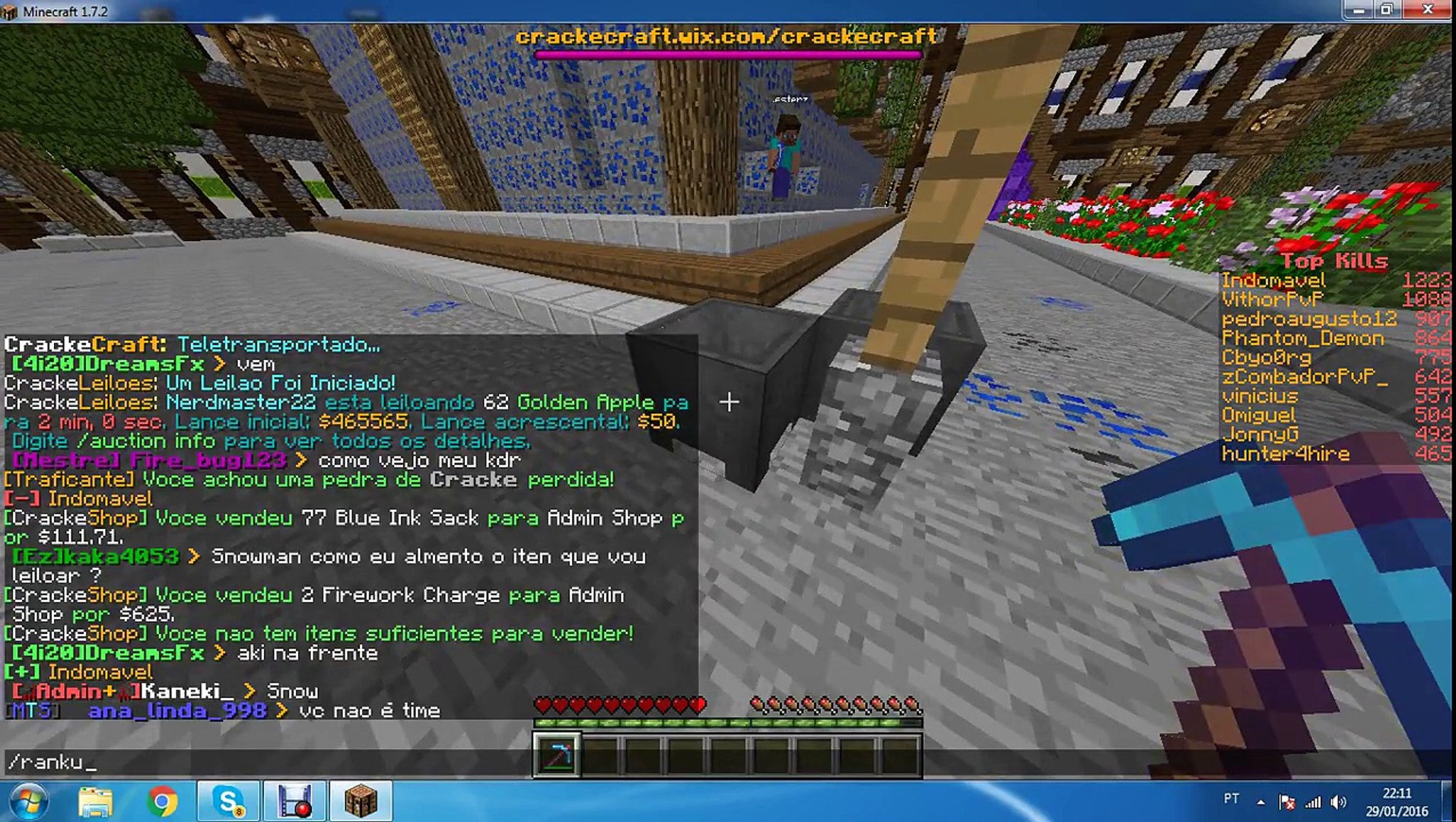 Servidor De Fullpvp 1 7 2 Pirata E Original Video Dailymotion