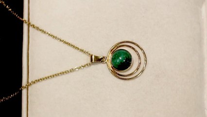 Green Stone Pendant