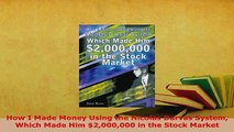 PDF  How I Made Money Using the Nicolas Darvas System Which Made Him 2000000 in the Stock Read Full Ebook