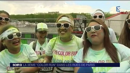 Paris : le boom des courses à pied colorées