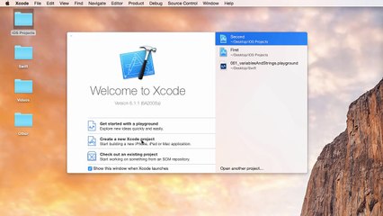 iOS Development with Swift Tutorial - 4 - Setting Up a New Project