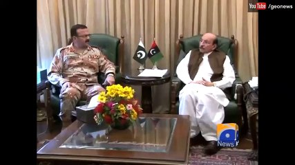 CM Sindh DG Rangers decide to enhance border surveillance 16 April 2016