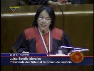 Presidenta del TSJ responde al juez español Garzón