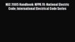 [Read Book] NEC 2005 Handbook: NFPA 70: National Electric Code International Electrical Code