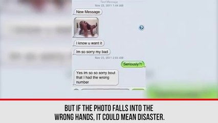 Most Embarrassing Photos Sent To The Wrong Person