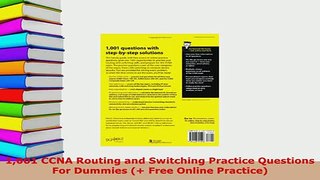 PDF  1001 CCNA Routing and Switching Practice Questions For Dummies  Free Online Practice Download Online