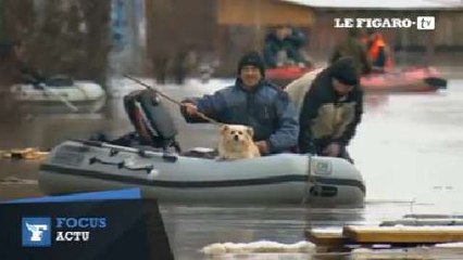 Des inondations impressionnantes en Russie
