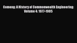 [Read Book] Comeng: A History of Commonwealth Engineering: Volume 4: 1977-1985  EBook