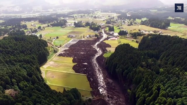 Les images d'un drone témoignent de la violence du séisme au Japon