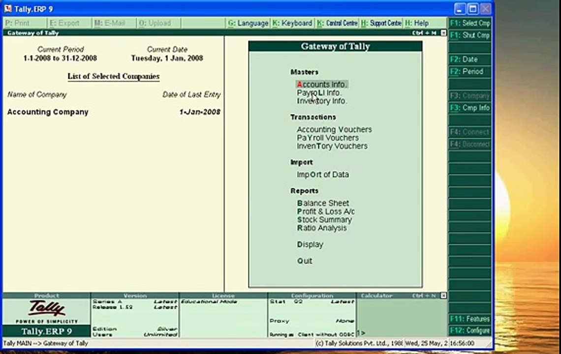 Tally.ERP 9 - Part 22 - Payroll Accounting in Tally -