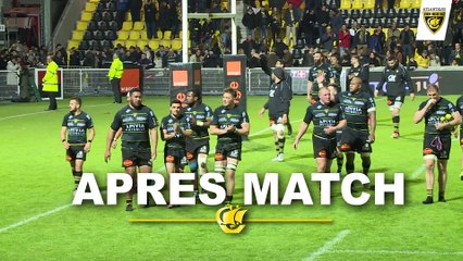 Après match La Rochelle - UBB