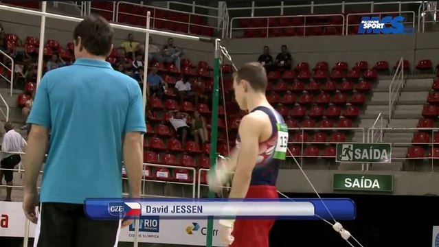 David JESSEN (CZE) HB - Rio Test Event 2016 TF/Qual