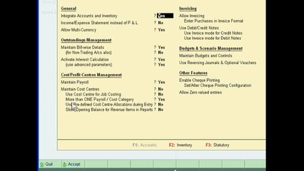 Tally.ERP 9 - Part 24 - How to Create Payslip