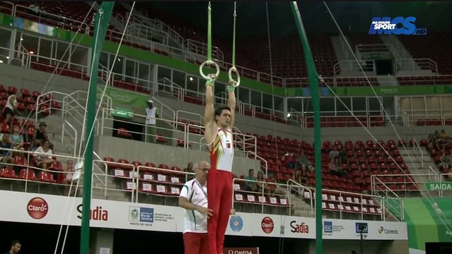 Gustavo PALMA SIMOES (POR) Rings - Rio Test Event 2016 TF/Qual