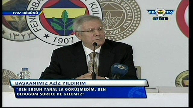 Aziz Yıldırım'dan tarihi Ersun Yanal açıklaması!