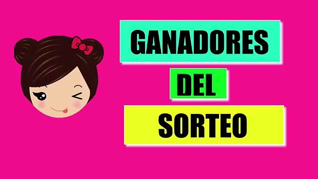 Ganadores del Sorteo 200k Suscriptores Los Juguetes de Titi