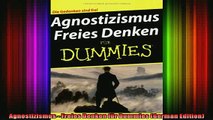 Read  Agnostizismus  Freies Denken für Dummies German Edition  Full EBook