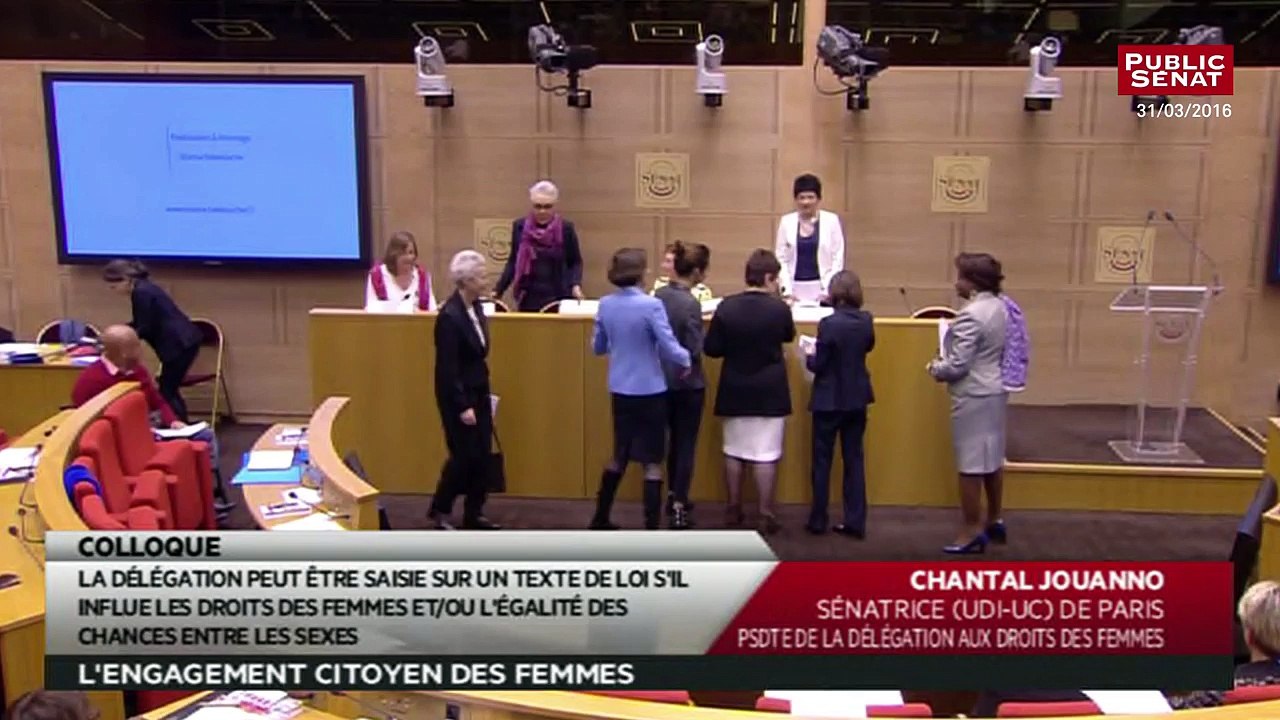Colloque "Les femmes s'engagent" - Table ronde Pourquoi les femmes s'engagent - Les matins du Sénat (18/04/2016)