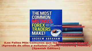 PDF  Los Fallos Más Comunes que los Inversores Hacen  Aprende de ellos y evítalos Trend PDF Book Free