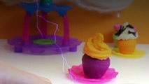 Halloween Play Doh Cupcake Tower Pumpkin Play Dough How to Make Playdough Cupcakes Part 4