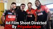 When Kohli, Gayle and Watson did an Ad Film Shoot Directed By Priyadarshan - Filmyfocus.com