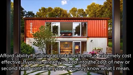 Container Homes dont have to look drab
