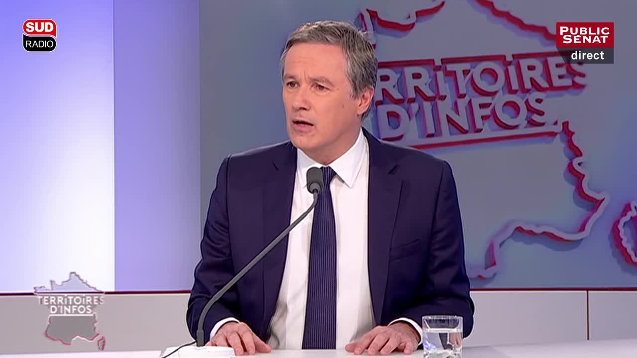 Nicolas Dupont Aignan propose une hausse des salaires de 10%