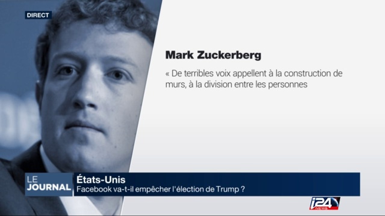 Facebook va-t-il empêcher l'élection de Trump?