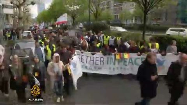 Belgians commemorate attack victims