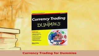 Download  Currency Trading for Dummies PDF Book Free
