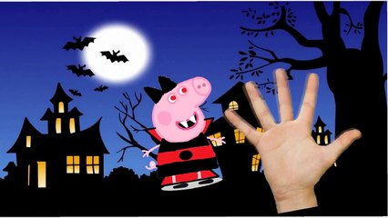 Peppa pig Vampire Finger family Nursery rhymes video snippet
