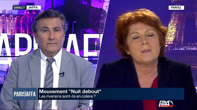 Véronique Genest affirme avoir été agressé par un participant à la manifestation Nuit Debout - Regardez