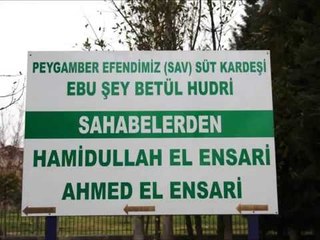 Peygamber Efendimizin Süt Kardeşi Ebu Şeybe el-Hudri İstanbul'da Yatıyor