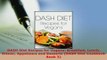 PDF  DASH Diet Recipes for Vegans Breakfast Lunch Dinner Appetizers and Desserts DASH Diet PDF Online