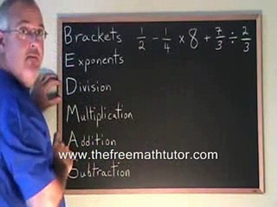 BODMAS with Fractions