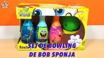 Set De Bowling De Bob Esponja - Spongebob Squarepants Bowling Set - Juguetes Son Divertido