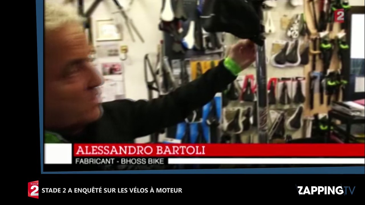 Stade 2 : Un reportage sur les vélos à moteur relance le débat sur le dopage mécanique