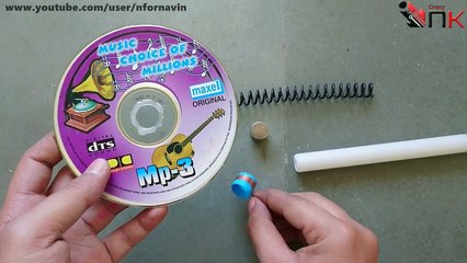 How to Make a Speaker using CD at Home