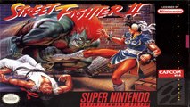 street fighter 2 ストリートファイターII SNES 1993 - title [yoko shimomura isao abe] VGM