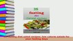 Download  35 fasting diet salad recipes low calorie salads for your fasting days PDF Online