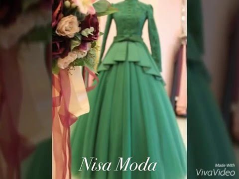 Yeni Sezon Tesettür Nişanlık Zümrüt Yeşili